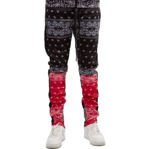 FBRK 2Tone Paisley Track Pants- NWT‎